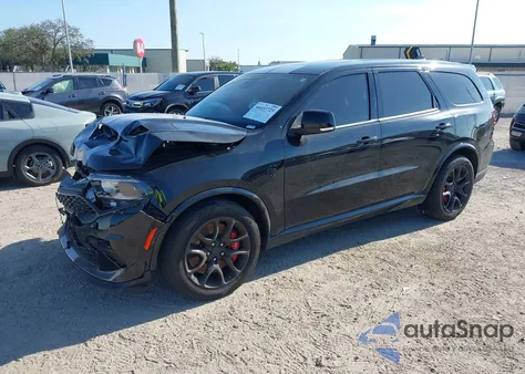2021 Dodge Durango Srt Hellcat Awd z USA, uszkodzony, nr VIN 1C4SDJH9XMC826624